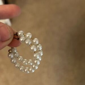 Pearl Hoops